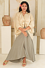 Key Largo Linen Blouse Natural 1