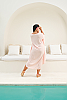 Butterfly Dress Pearl Pink Back