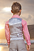 Boy's Custom Gray Linen Suit Beach Wedding Full Vest