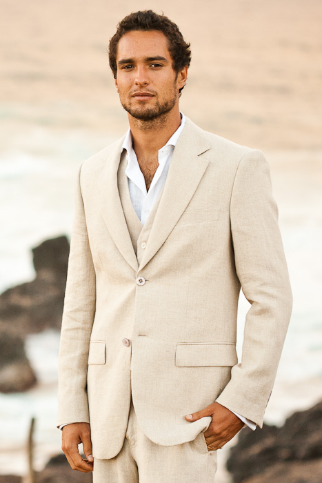 Custom Linen Amalfi Jacket