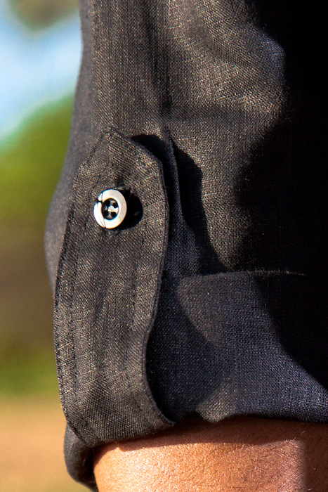 open v neck shirt