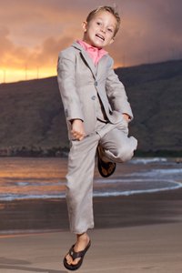 Island Importer - Boys Custom Linen Suit