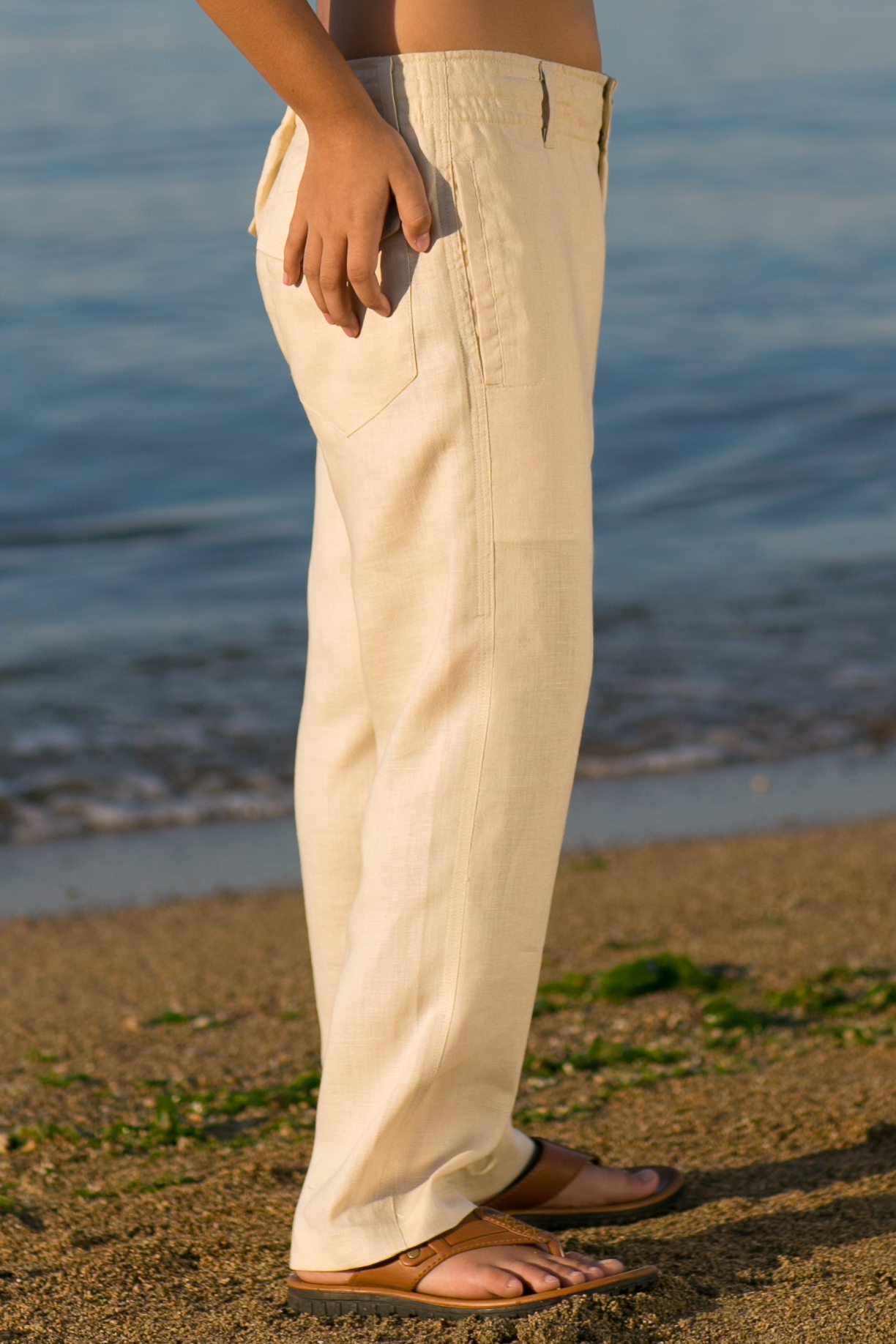 Our Comfy & Stylish Boys Linen Pants | Island Importer