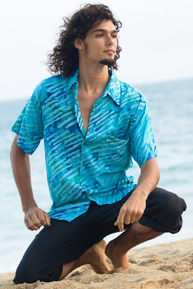 Surf Batik Island Shirt