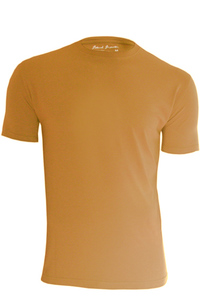 Men's Bamboo & Organic Cotton Blend Deep Yellow T-Shirt